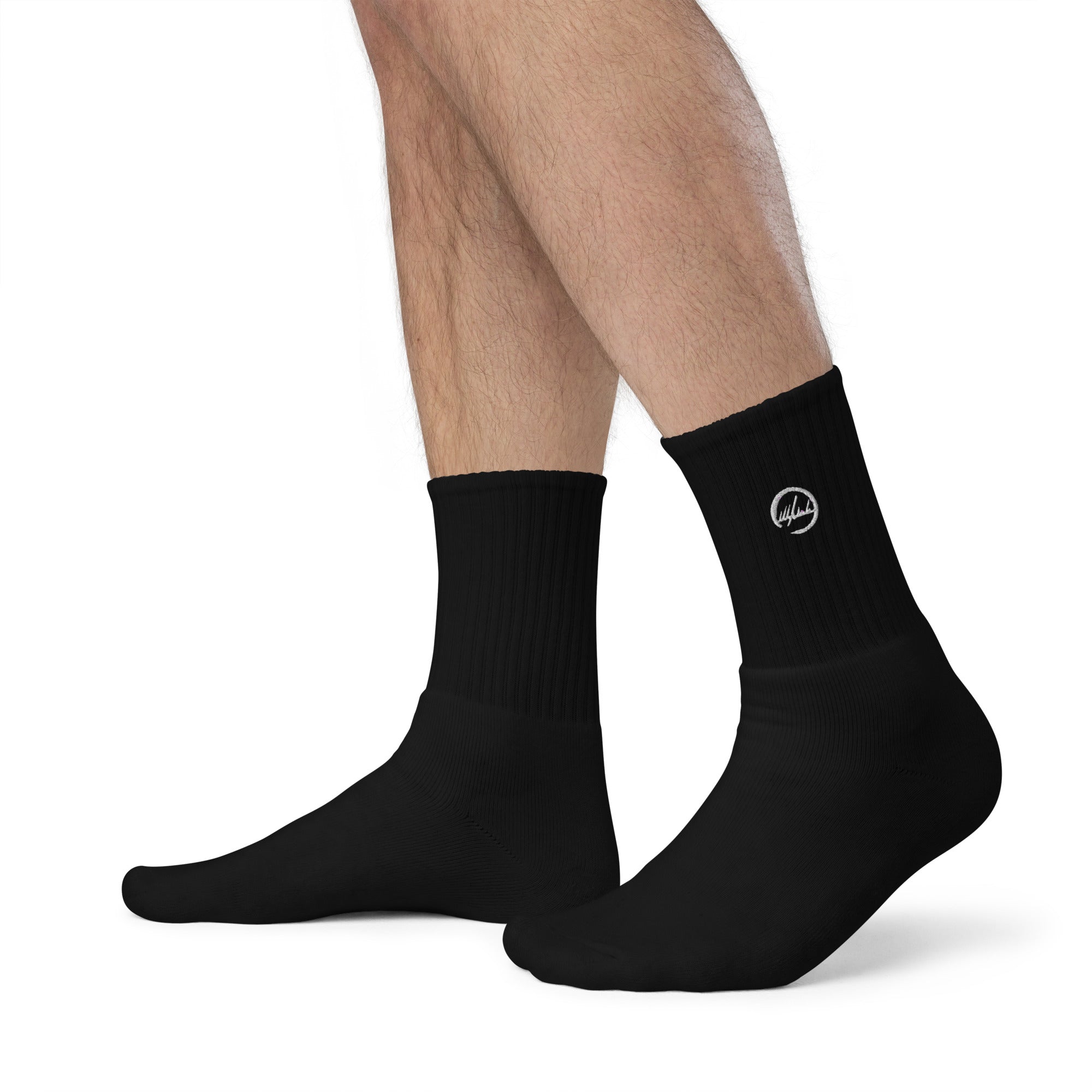 Core Embroidered socks