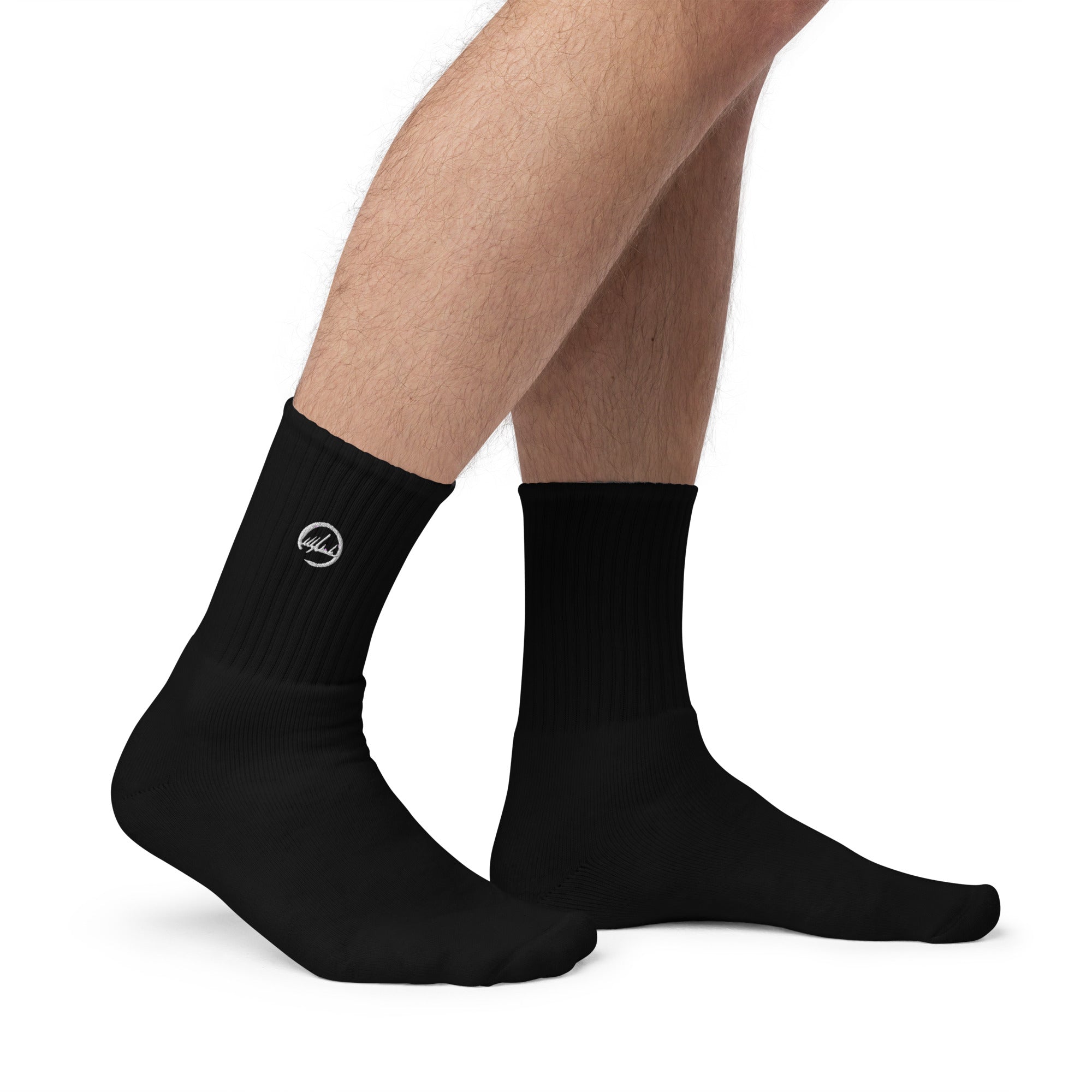 Core Embroidered socks