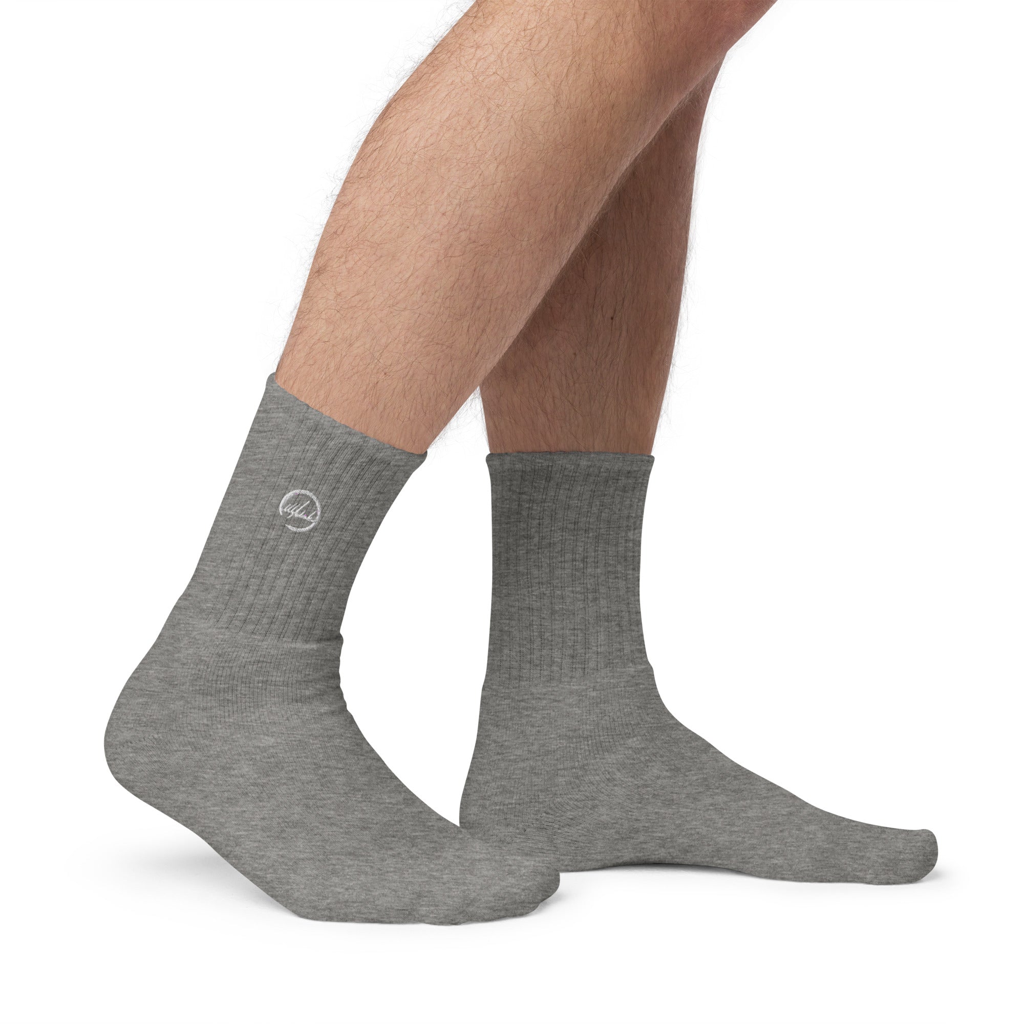 Core Embroidered socks